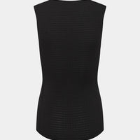 Café du Cycliste Coline Women's Three Season Base Layer Radunterhemd ärmellos Black