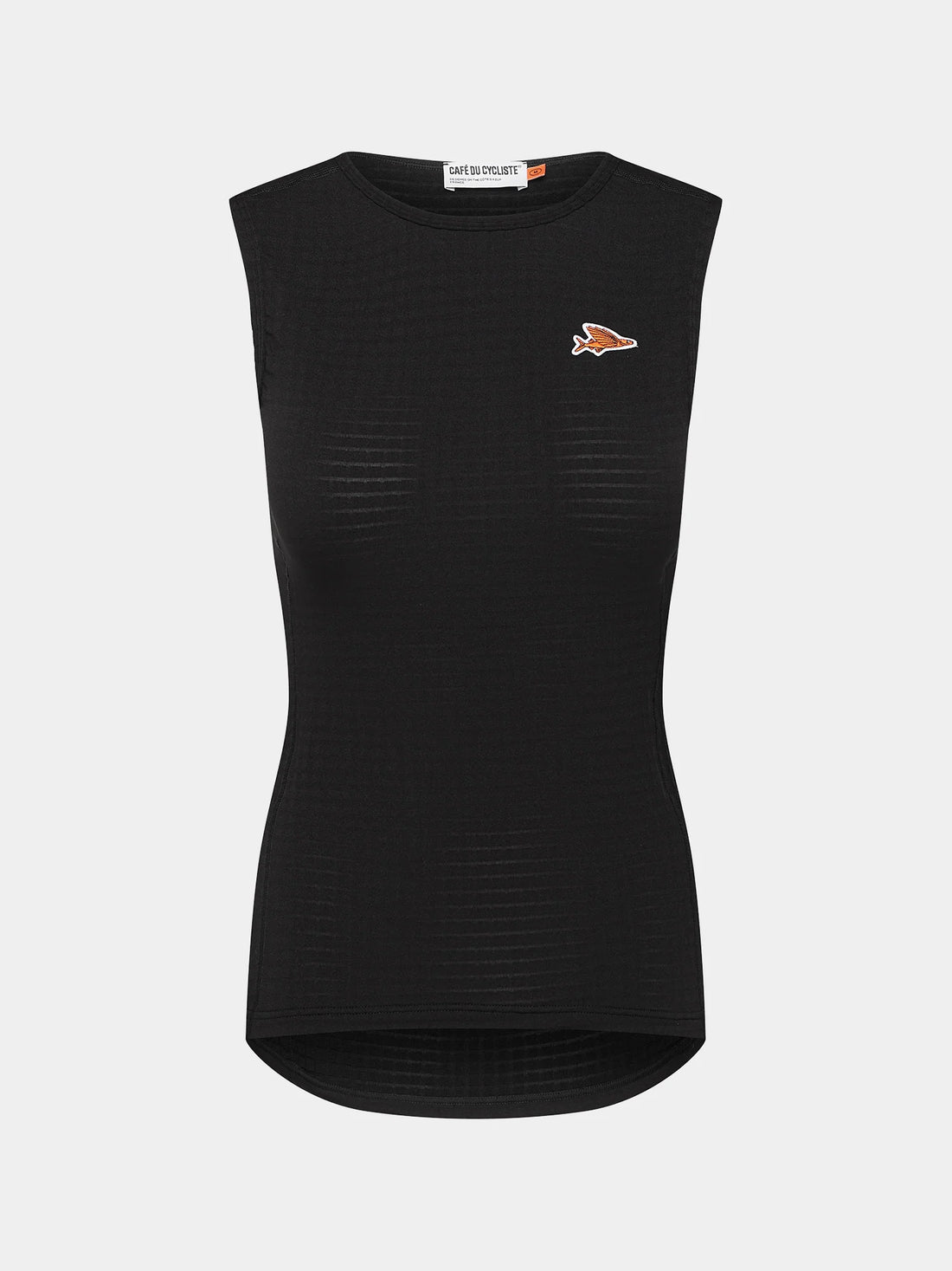 Café du Cycliste Coline Women's Three Season Base Layer Radunterhemd ärmellos Black