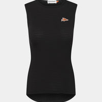 Café du Cycliste Coline Women's Three Season Base Layer Radunterhemd ärmellos Black