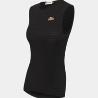 Café du Cycliste Coline Women's Three Season Base Layer Radunterhemd ärmellos Black