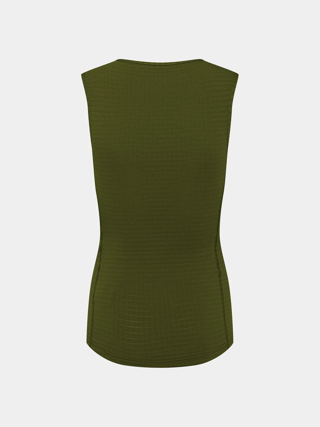 Café du Cycliste Coline Women's Three Season Base Layer Radunterhemd ärmellos Leaf Green