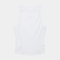 Café du Cycliste Women's Liliane Superlight Base Layer ärmellos White