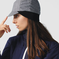 Café du Cycliste Belgium Cap Radkappe Grey Melange