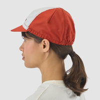 Café du Cycliste Gapette Cycling Cap Radkappe Chalk / Cinder Red