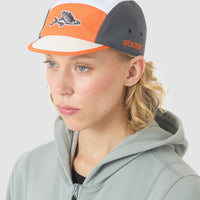 Café du Cycliste Gravel Cap Summer Radkappe Anthracite Scarlet