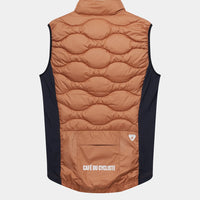 Café du Cycliste Alexia Unisex Thermal Gilet Thermo Weste Cashew