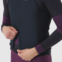 Café du Cycliste Sibille Men's Thermal Gilet Thermo Windweste Black