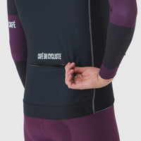 Café du Cycliste Sibille Men's Thermal Gilet Thermo Windweste Black