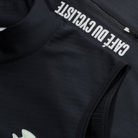 Café du Cycliste Sibille Women's Thermal Gilet Thermo Windweste Black