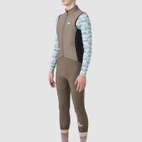 Café du Cycliste Sibille Men's Thermal Gilet Thermo Windweste Oyster Grey