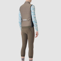 Café du Cycliste Sibille Men's Thermal Gilet Thermo Windweste Oyster Grey