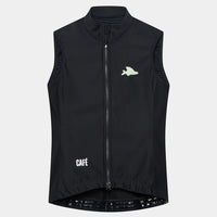 Café du Cycliste Sibille Women's Thermal Gilet Thermo Windweste Black