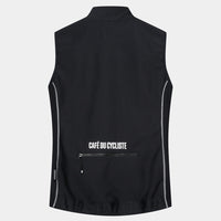 Café du Cycliste Sibille Women's Thermal Gilet Thermo Windweste Black