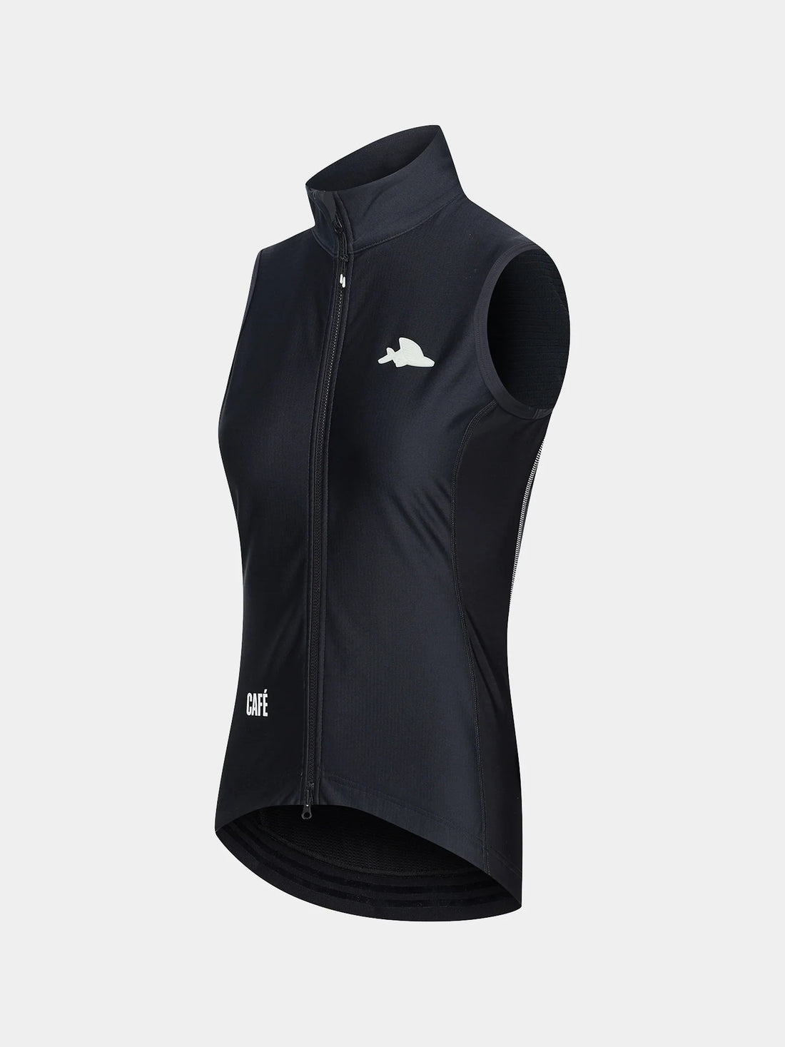 Café du Cycliste Sibille Women's Thermal Gilet Thermo Windweste Black