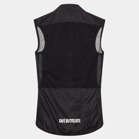 Café du Cycliste Edith Women's Cycling Gilet Windweste Black