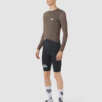 Café du Cycliste Andrea Men's Superlight Long Sleeve Cycling Jersey Radtrikot langarm Carob