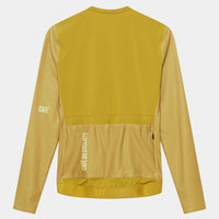 Café du Cycliste Andrea Women's Superlight Long Sleeve Cycling Jersey Radtrikot langarm Golden Olive