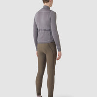 Café du Cycliste Charlie Men's Brushed Long Sleeve Jersey Radtrikot langarm Charcoal