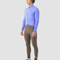 Café du Cycliste Charlie Men's Brushed Long Sleeve Jersey Radtrikot langarm Verbena