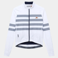 Café du Cycliste Charlie Men's Brushed Long Sleeve Jersey Radtrikot langarm Marinière