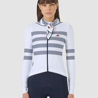Café du Cycliste Charlie Women's Brushed Long Sleeve Jersey Radtrikot langarm Marinière