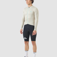 Café du Cycliste Constance Men's Midweight Jersey Radtrikot langarm Puddle