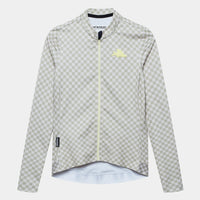 Café du Cycliste Constance Women's Midweight Jersey Radtrikot langarm Puddle