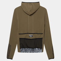 Café du Cycliste Ingrid Men's Microfleece Cycling Jersey Long Sleeve Radtrikot langarm Moss Green