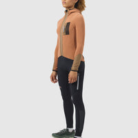 Café du Cycliste Ingrid Women's Microfleece Jersey Radtrikot langarm Cashew