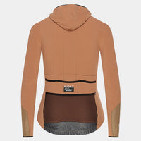 Café du Cycliste Ingrid Women's Microfleece Jersey Radtrikot langarm Cashew