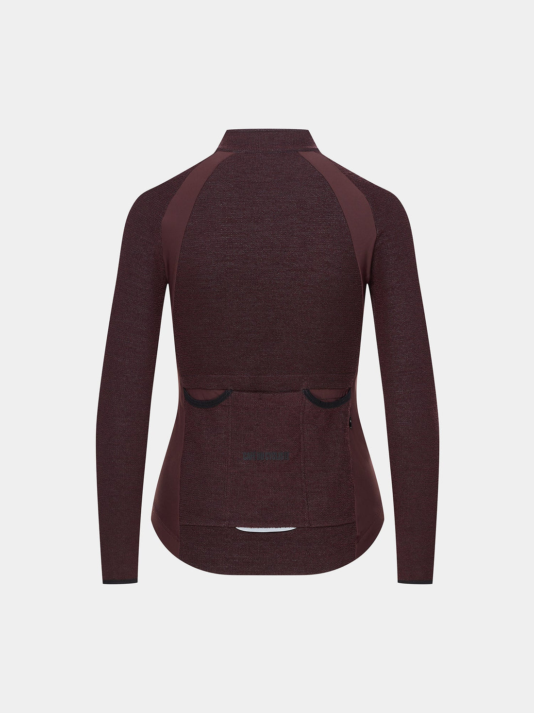 Café du Cycliste Marguerite Women's Long Sleeve Merino Cycling Jersey Radtrikot Quetsche