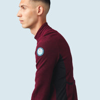 Café du Cycliste Marguerite Men's Long Sleeve Merino Cycling Jersey Radtrikot Dahlia