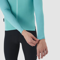 Café du Cycliste Roxane Men's Superlight Long Sleeve Cycling Jersey Radtrikot langarm Riviera Blue