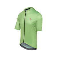 Café du Cycliste Fleurette V2 Men's Lightweight Cycling Jersey Radtrikot Cactus Green