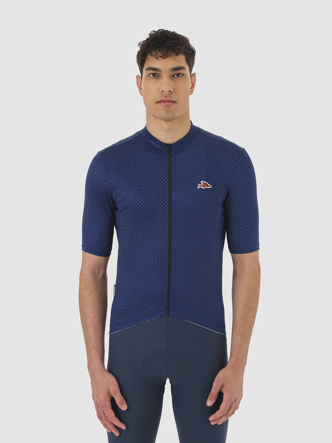 Café du Cycliste Fleurette V2 Men's Lightweight Cycling Jersey Radtrikot Navy