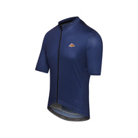 Café du Cycliste Fleurette V2 Men's Lightweight Cycling Jersey Radtrikot Navy