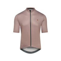 Café du Cycliste Fleurette V2 Men's Lightweight Cycling Jersey Radtrikot Oyster Grey