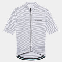 Café du Cycliste Francine Men's Midweight Jersey Radtrikot White