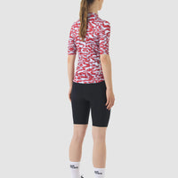 Café du Cycliste Women's Superlight Jersey Laurette Radtrikot Stars / Fired Moon