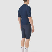 Café du Cycliste Mireille Men's Merino Jersey Radtrikot Navy Blue