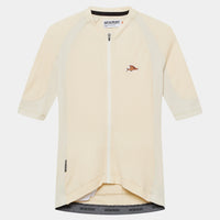 Café du Cycliste Mireille Women's Merino Jersey Radtrikot Fog