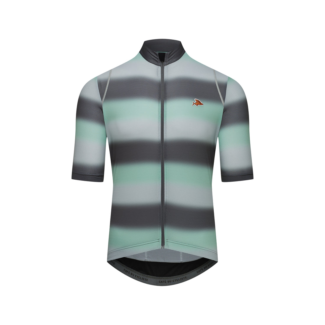 Café du Cycliste Mona Men's Superlight Jersey Radtrikot Anthracite/Agave