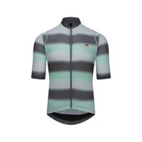 Café du Cycliste Mona Men's Superlight Jersey Radtrikot Anthracite/Agave