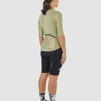 Café du Cycliste Olympe Textured Women's Jersey Radtrikot Mountain Puddle