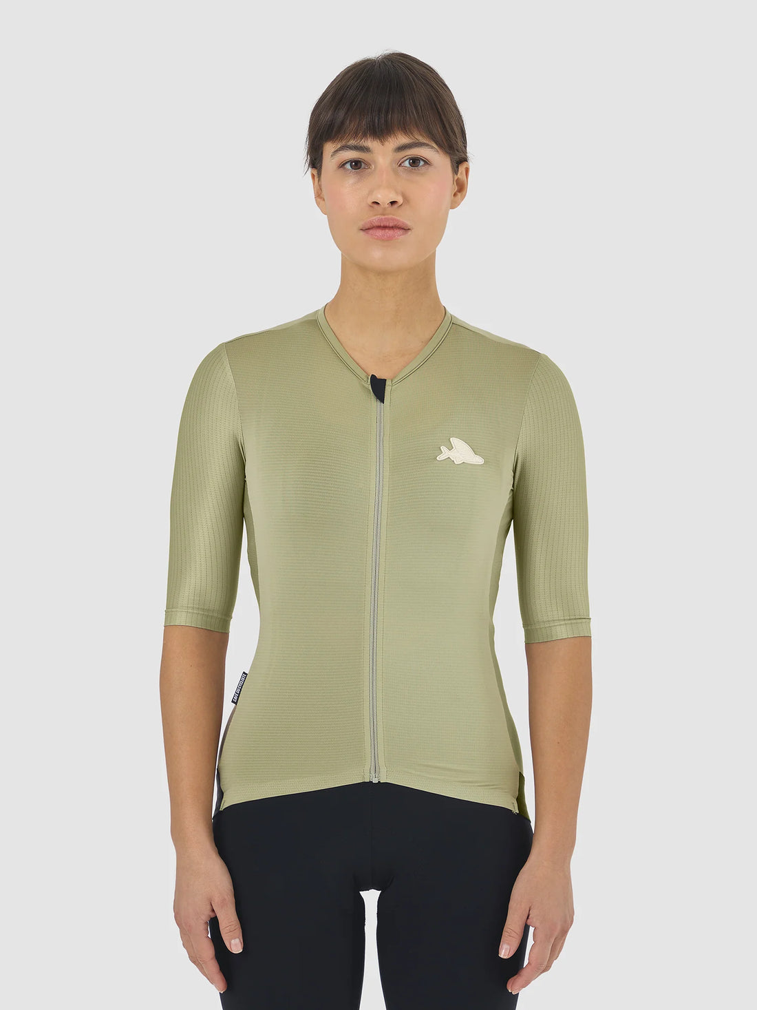 Café du Cycliste Olympe Textured Women's Jersey Radtrikot Mountain Puddle