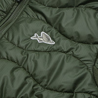 Café du Cycliste Albertine V2 Men's Thermal Cycling Jacked Winter Fahrradjacke Khaki