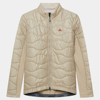 Café du Cycliste Albertine V2 Women's Thermal Cycling Jacked Winter Fahrradjacke Pearl Grey