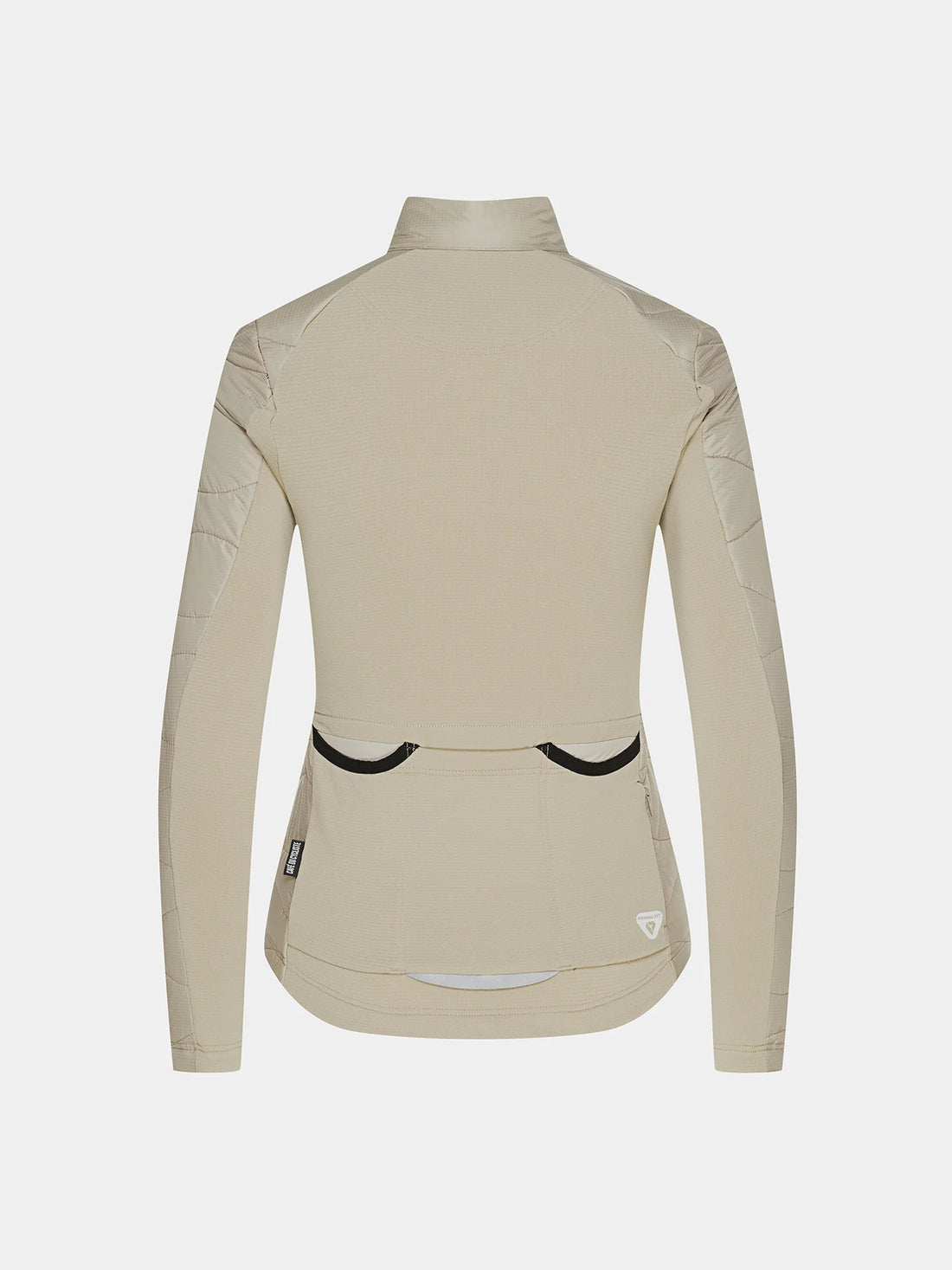 Café du Cycliste Albertine V2 Women's Thermal Cycling Jacked Winter Fahrradjacke Pearl Grey
