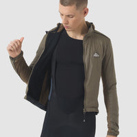 Café du Cycliste Lise Men's Insulated Jacket Fahrradjacke Carob