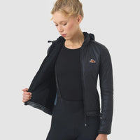 Café du Cycliste Lise Women's Insulated Jacket Fahrradjacke Black